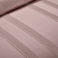 HKM-159507 High Density Jacquard Cotton Bedding Set - 4 Pieces in Pink, Grey, and Camel