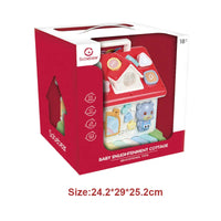 HKM-159763 Musical Activity Cube for Toddlers with Light and Sound - Educational Play Block for Learning Fun