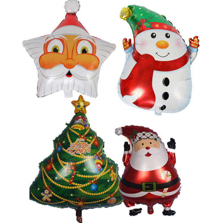 HKM-159955 Christmas Themed Aluminum Foil Balloon for Festive Decor