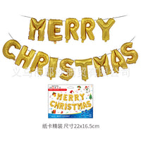 HKM-159955 Christmas Themed Aluminum Foil Balloon for Festive Decor