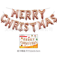 HKM-159955 Christmas Themed Aluminum Foil Balloon for Festive Decor