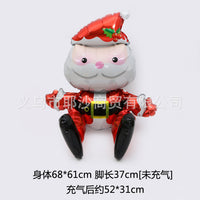 HKM-159955 Christmas Themed Aluminum Foil Balloon for Festive Decor