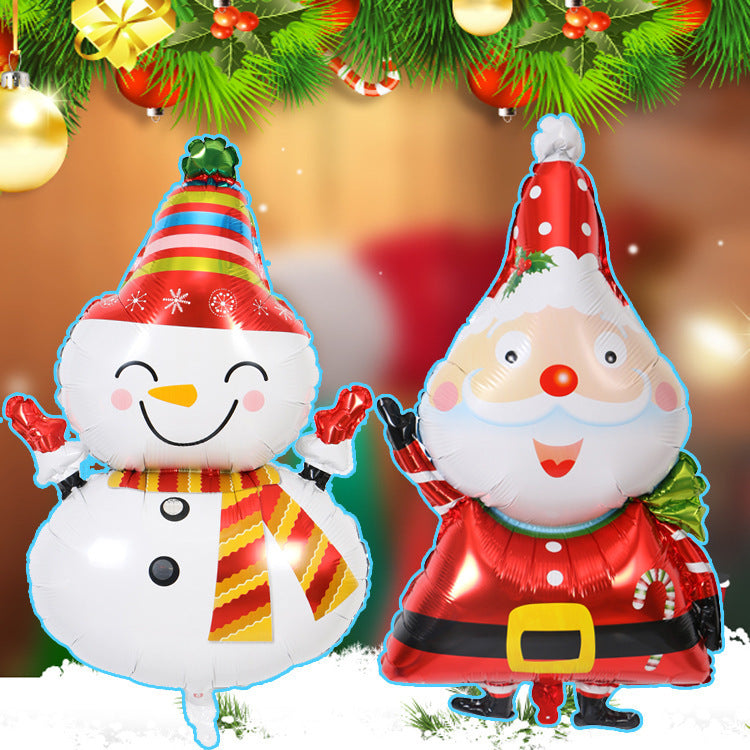 HKM-159955 Christmas Themed Aluminum Foil Balloon for Festive Decor