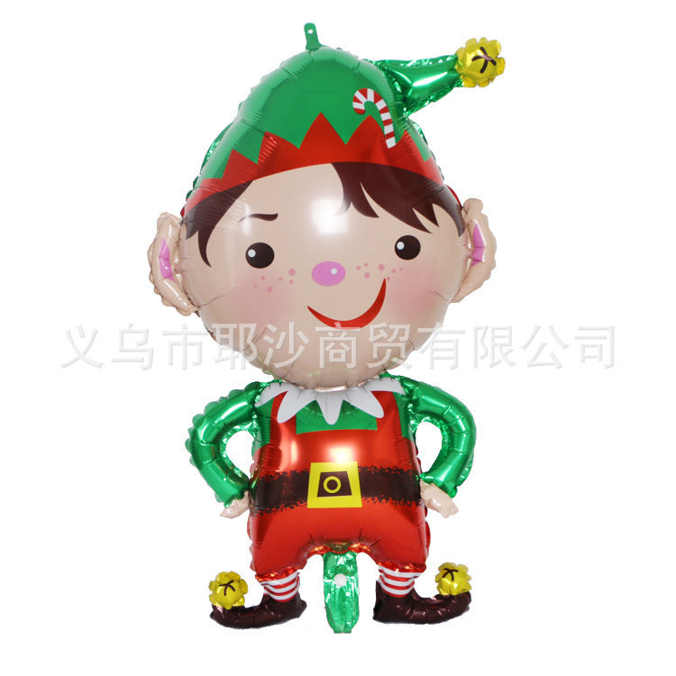 HKM-159955 Christmas Themed Aluminum Foil Balloon for Festive Decor