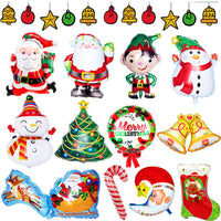 HKM-159955 Christmas Themed Aluminum Foil Balloon for Festive Decor
