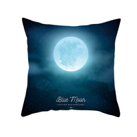 HKM-160019 Halloween Devil Print Pillow Cover - 45x45cm Polyester Cushion Case