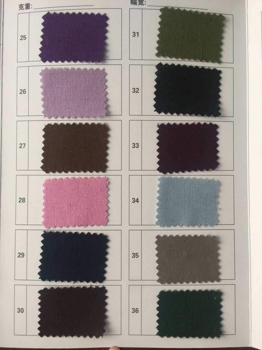 HKM-160019 Linen and Cotton Blend Tie-Dye Curtain and Decorative Fabric, 152x98 cm