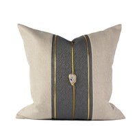 HKM-160147 Solid Color Jacquard Fabric Home Sofa Cushion Pillow Cover 45x45cm & 50x50cm