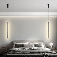 HKM-160339 Modern Nordic Iron Chandelier - Adjustable Height, LED Light, Warm/Neutral/Three-Color Options, Ideal for Living Room and Bedroom