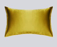 HKM-160467 Double-Sided Mulberry Silk Sleeping Envelope Pillow Case in White - 48cm x 74cm