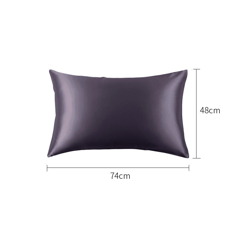 HKM-160467 Double-Sided Mulberry Silk Sleeping Envelope Pillow Case in White - 48cm x 74cm