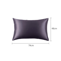 HKM-160467 Double-Sided Mulberry Silk Sleeping Envelope Pillow Case in White - 48cm x 74cm