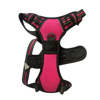 HKM-160531 Reflective Explosion-Proof Dog Harness - Oxford Cloth, Mesh, and EVA Material - Adjustable for Small to Large Dogs