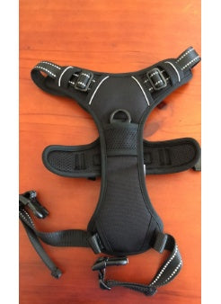 HKM-160531 Reflective Explosion-Proof Dog Harness - Oxford Cloth, Mesh, and EVA Material - Adjustable for Small to Large Dogs