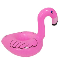 HKM-160595 Inflatable PVC Flamingo Cup Holder for Swimming Pool and Beach Fun - 20x18x18cm