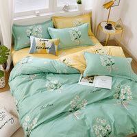 HKM-160659 Aloe Cotton Four-Piece Bedding Set in Various Patterns and Sizes