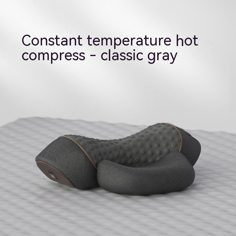 HKM-160659 Cervical Memory Foam Pillow with Massage and Heating Features for Spine Care
