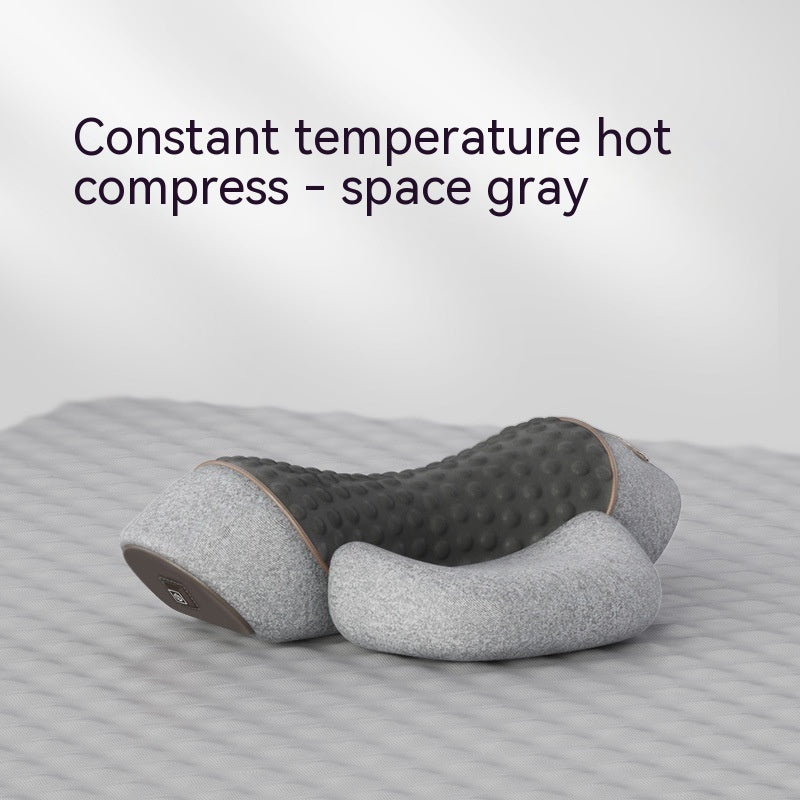 HKM-160659 Cervical Memory Foam Pillow with Massage and Heating Features for Spine Care