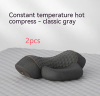 HKM-160659 Cervical Memory Foam Pillow with Massage and Heating Features for Spine Care