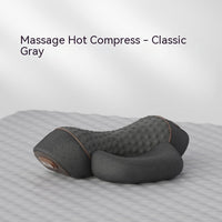 HKM-160659 Cervical Memory Foam Pillow with Massage and Heating Features for Spine Care