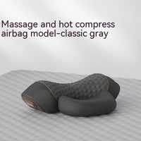 HKM-160659 Cervical Memory Foam Pillow with Massage and Heating Features for Spine Care