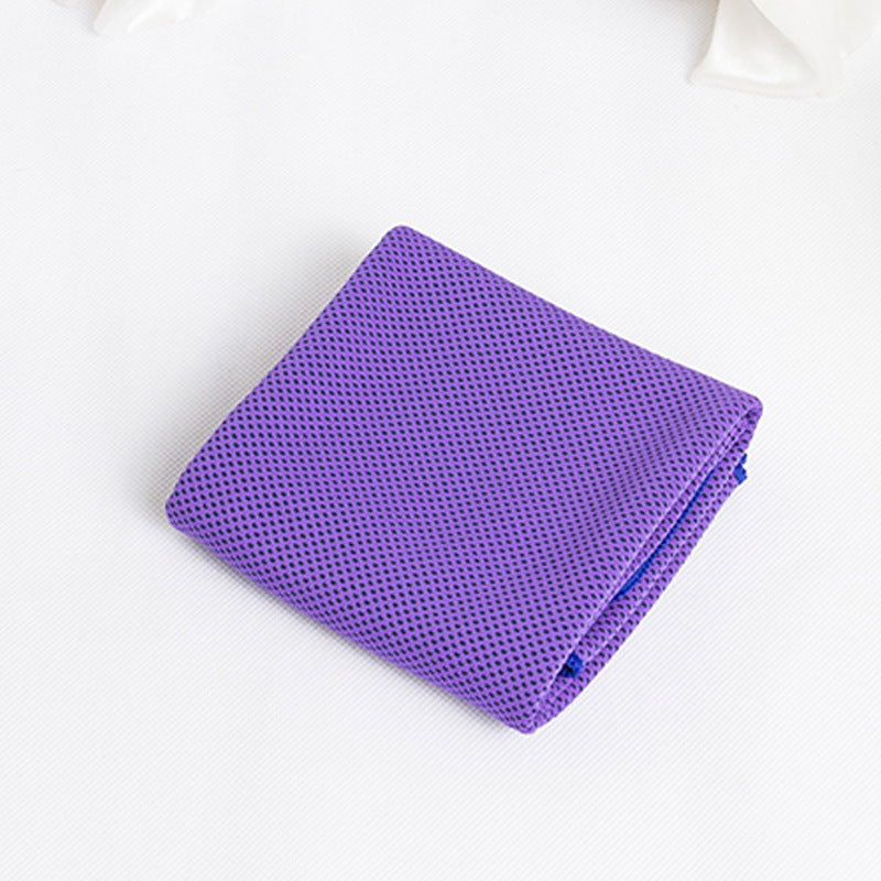 HKM-160915 Cooling Microfiber Towel for Instant Refreshment - Quick Dry Sports Towel for Gym, Yoga & Outdoor Activities