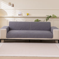 HKM-161235 Waterproof Non-Slip Sofa Cushion Cover in Beige, Brown, and Gray - Various Sizes Available