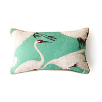 HKM-161299 Light Luxury Square Pillow Cushion with Floral Pattern - Multiple Sizes Available