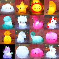 HKM-161491 Cartoon LED Night Light with Moon, Star, and Cloud Design for Kids' Bedroom Decor