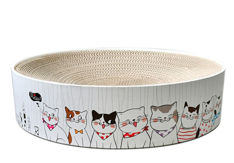 HKM-161491 Corrugated Cat Scratching Board for Cats Under 10kg - Durable and Eco-Friendly Design
