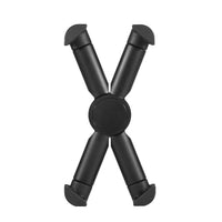 HKM-161555 Universal Motorcycle and Bicycle Mobile Phone Holder - Outdoor Riding Phone and Tablet Bracket in Black and Gray