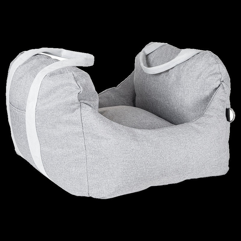 HKM-161619 Portable Multifunctional Cloth Dog Kennel in Dark Gray, Light Gray, and Dark Khaki