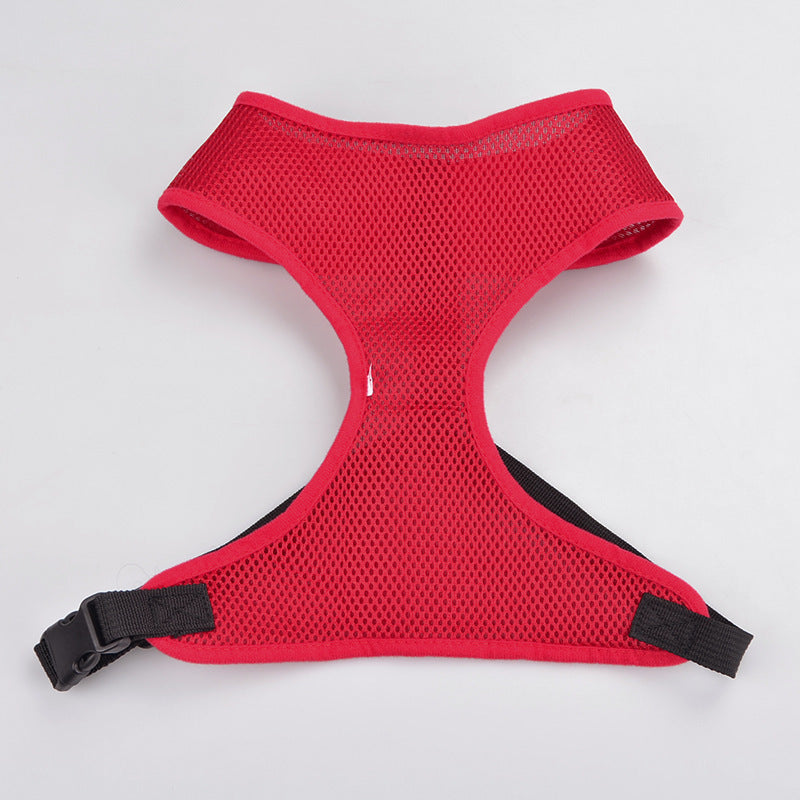 HKM-161683 Breathable Mesh Vest for Pets - Nylon Chest Strap Harness