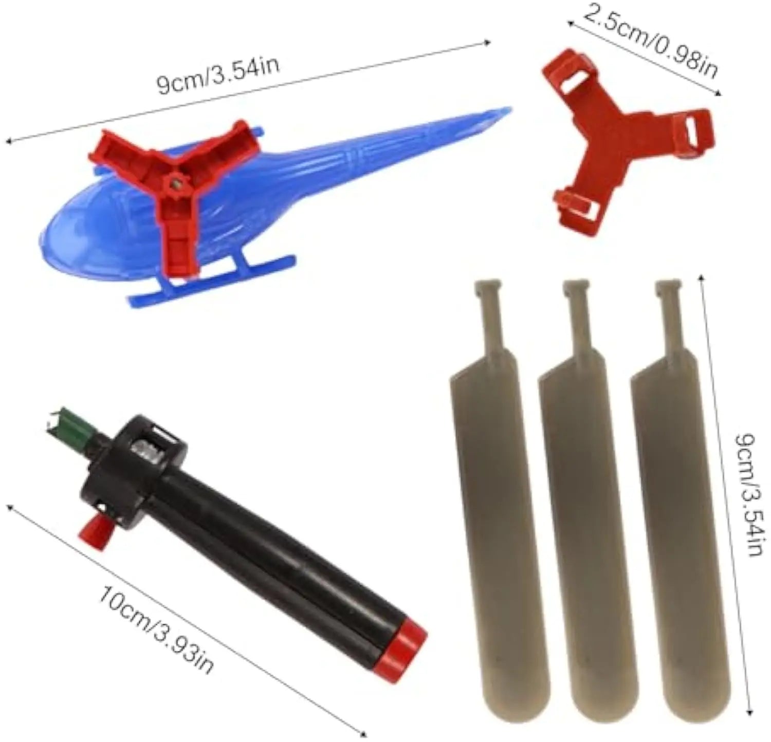 HKM-162131 Children's Handle Cable Helicopter Flying Toy - Outdoor Plastic Dragonfly Plane