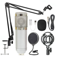 HKM-162195 BM-800 Professional Desktop Microphone with Dual-Channel Ultra-High-Definition Audio Output