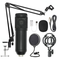 HKM-162195 BM-800 Professional Desktop Microphone with Dual-Channel Ultra-High-Definition Audio Output