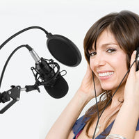 HKM-162195 BM-800 Professional Desktop Microphone with Dual-Channel Ultra-High-Definition Audio Output