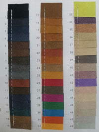 HKM-162323 Frosted PU Leather Fabric - 1.0mm Thickness, 137cm Width, Multiple Colors Available