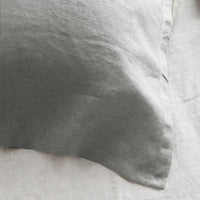 HKM-162451 Pure Linen Breathable Pillow Towel in Solid Color
