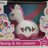 HKM-162451 Unicorn Giraffe Walking Music Toy for Early Learning and Play - Perfect for Kids Aged 0 to 7 Years