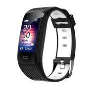 HKM-163155 115Plus Smart Bracelet with Weather Features and Customizable Dual-Color Strap, Waterproof and Dustproof Design