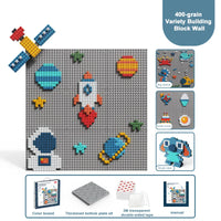 HKM-163219 244 Pcs DIY Crab Slide Track Marble Run Building Block Set for Kids Ages 3 and Up