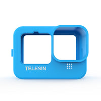 HKM-163219 GoPro Hero 9 Silicone Sleeve with Lens Cap – Anti-Drop Protective Case for GoPro9