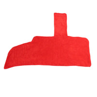 HKM-163283 Microfiber Bathing Towel for Pets - Absorbent Cotton Wrap in Purple and Red, Available in S, M, L, XL