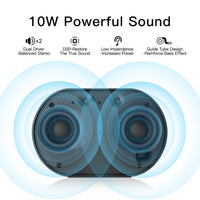 HKM-163347 Bluetooth Stereo Smart WiFi Speaker with Built-in Lithium Battery - Available in Multiple Colors