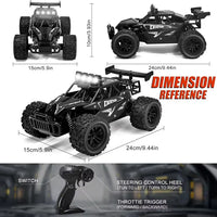 HKM-163603 High-Speed 1:16 Remote Control Car with LED Headlight, 20KM/H – Indoor/Outdoor Use