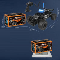 HKM-163603 High-Speed 1:16 Remote Control Car with LED Headlight, 20KM/H – Indoor/Outdoor Use