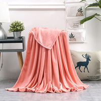 HKM-163795 Summer Ultra-Fine Polyester Flannel Nap Blanket Quilt - Multiple Sizes Available