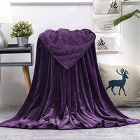 HKM-163795 Summer Ultra-Fine Polyester Flannel Nap Blanket Quilt - Multiple Sizes Available