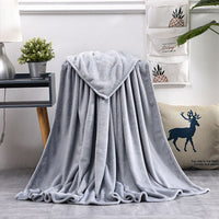 HKM-163795 Summer Ultra-Fine Polyester Flannel Nap Blanket Quilt - Multiple Sizes Available